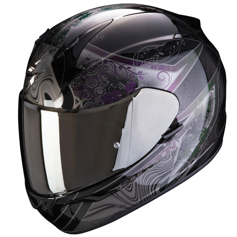 Casco Moto Scorpion Exo Clara Negro Nilmoto