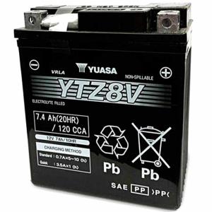 Bateria moto Yuasa YTZ8-V Precargada
