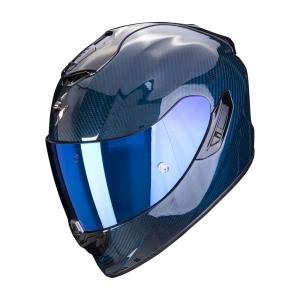 Casco moto Scorpion Exo-1400 Evo Carbon Air azul