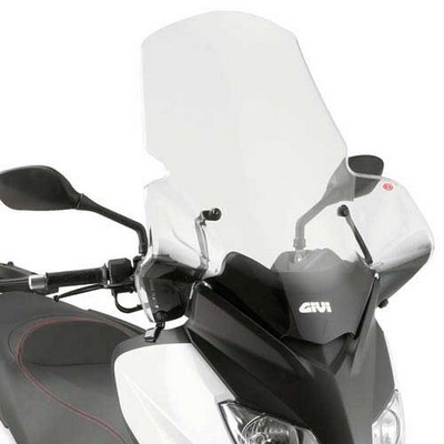 Parabrisas transparente Givi moto Yamaha XMAX 125-250, MBK Skicruiser 125 10-13
