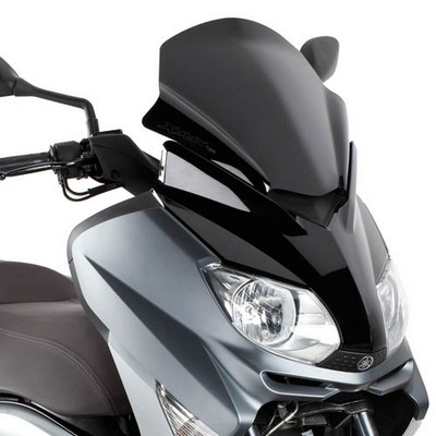 Cupula negra Givi moto Yamaha X-MAX 125-250, MBK Skicruiser 125 10-13