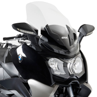 Parabrisas transparente con paramanos Givi moto BMW C650GT 2012-