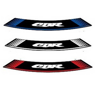Adhesivo para llantas tiras en arco especiales en Honda CBR