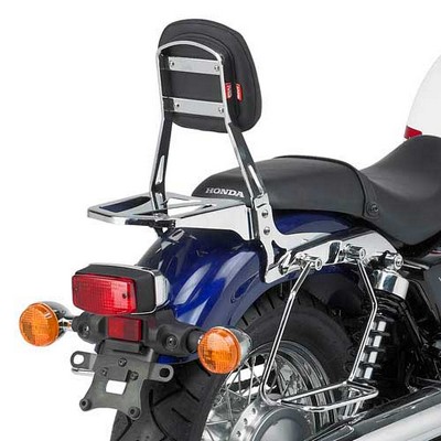 Respaldo con portapaquetes Givi para Honda VT 750S 2010-2011 Respaldo con portapaquetes Givi para Honda VT 750S 2010-2011