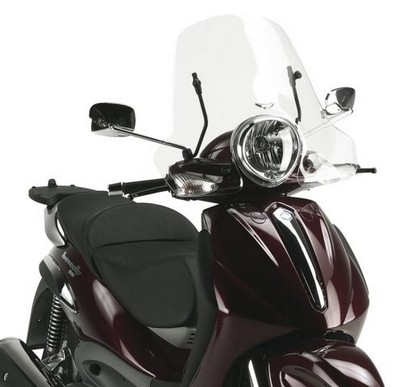 Parabrisas Givi moto PIAGGIO BEVERLY 500 TOURNER 125-250-300-400 03-10