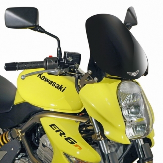 Cupula negra Givi moto KTM DUKE 690, SUZUKI GSR600, YAMAHA MT03 600 06-15