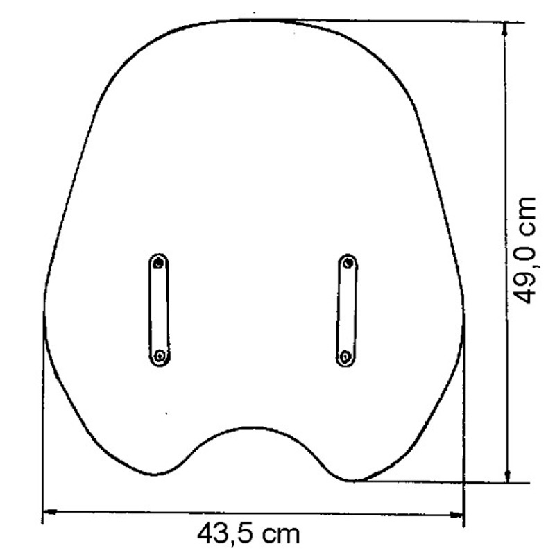 Cúpula custom MRA bmw r18