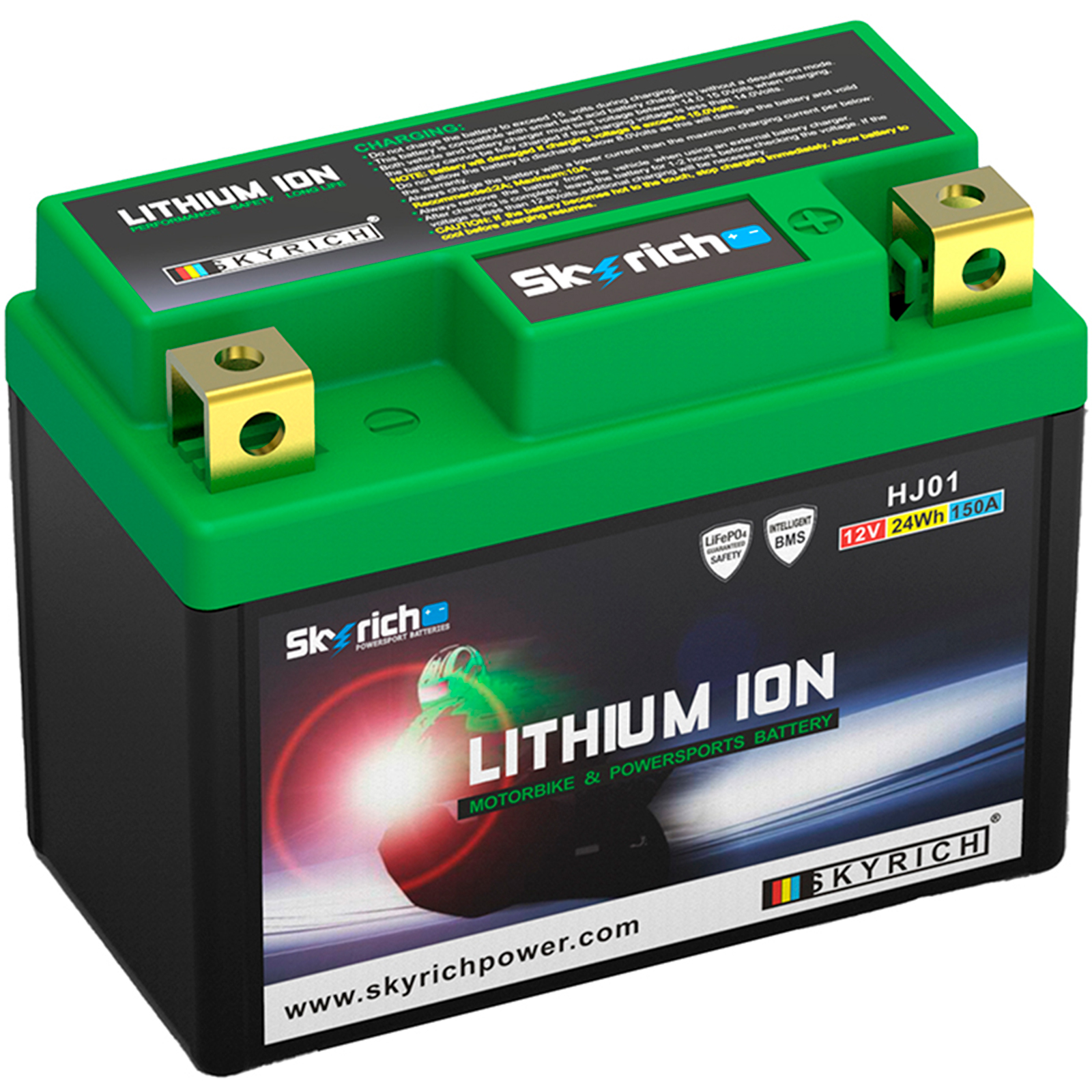 Batería litio moto skyrich hj01