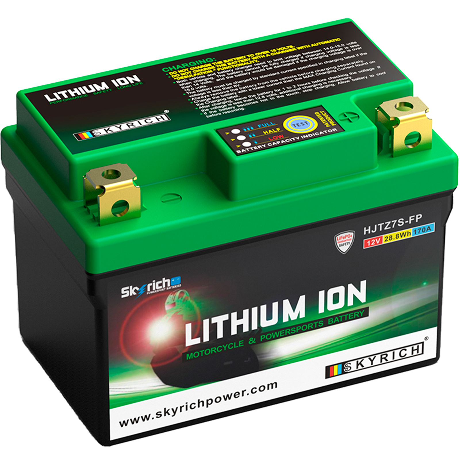 Batería litio moto skyrich HJTZ7S-FP