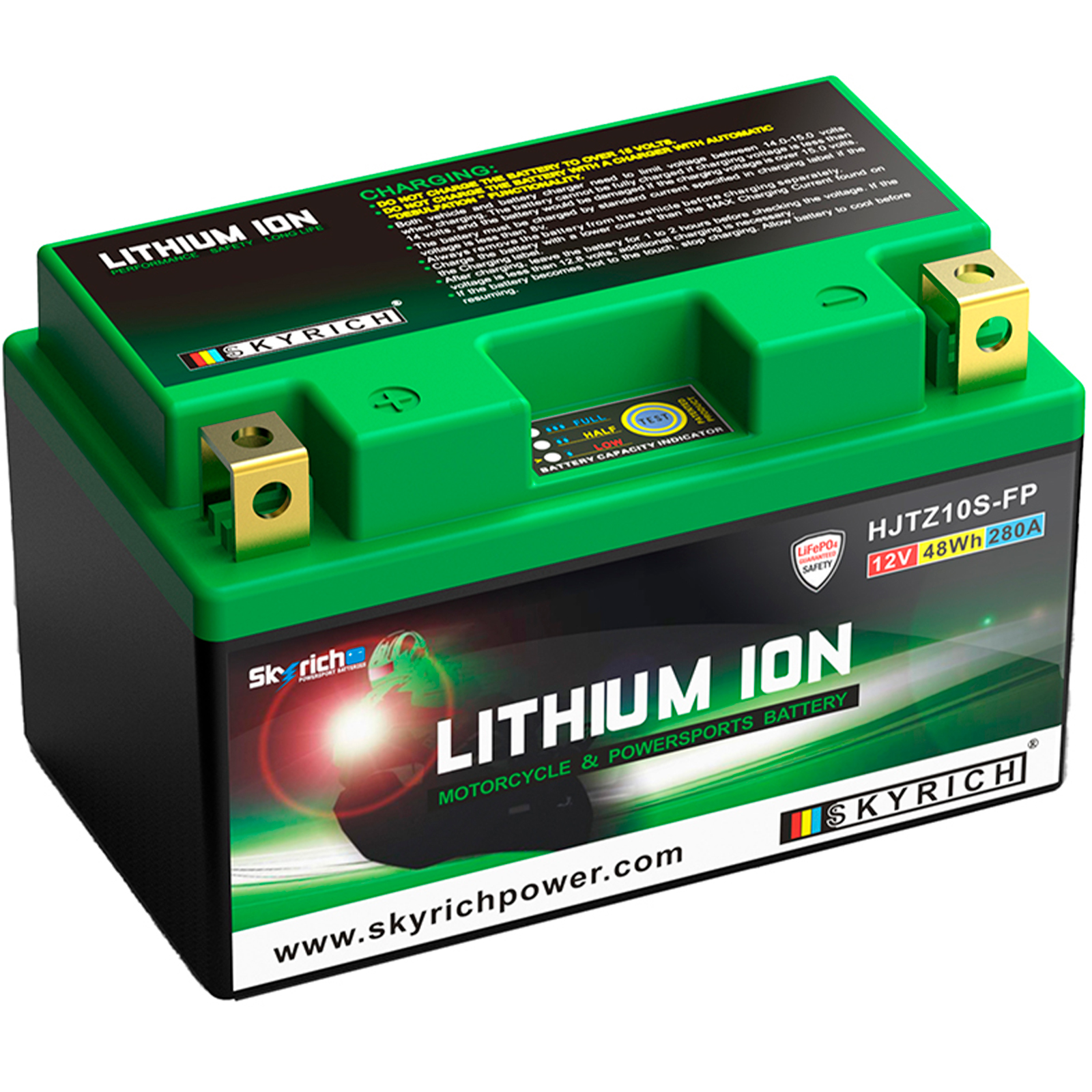 Batería litio moto skyrich hjtz10s-fp