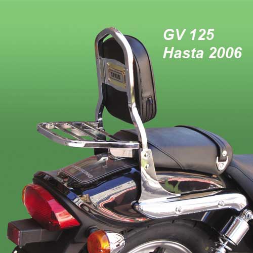 SPAAN Respaldo con porta - Hyosung Aquila 125 GV -2006