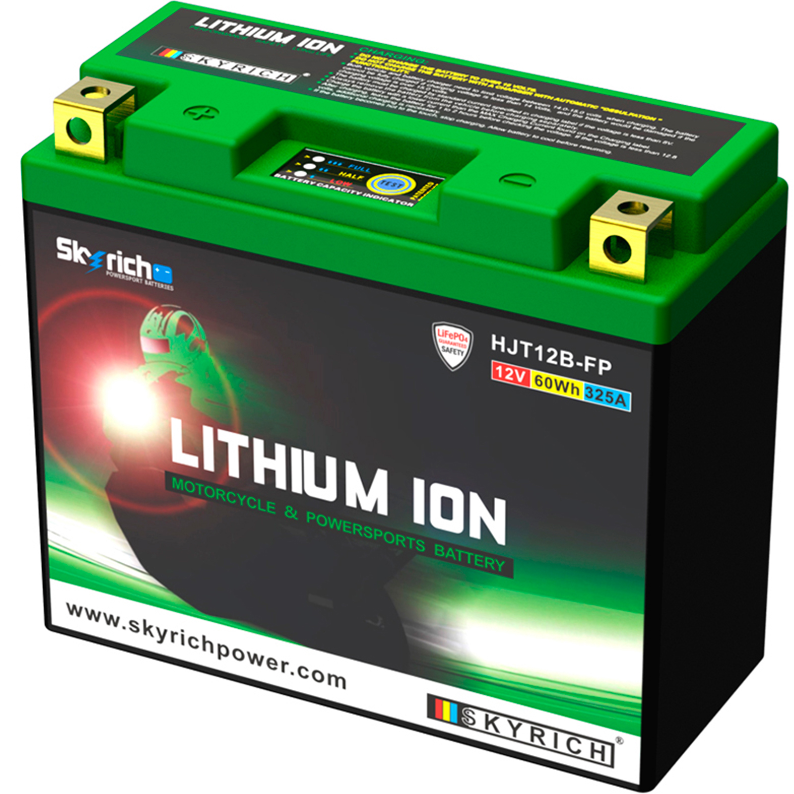 Batería litio moto skyrich hjt12b-fp
