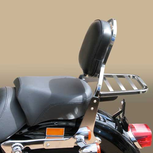 SPAAN Respaldo con porta Harley Davidson SPORTSTER XLM-XLN-XL desde 2004