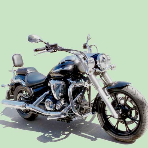 Defensa protector de motor YAMAHA MIDNIGHT STAR 950 XVS-A 38 mm