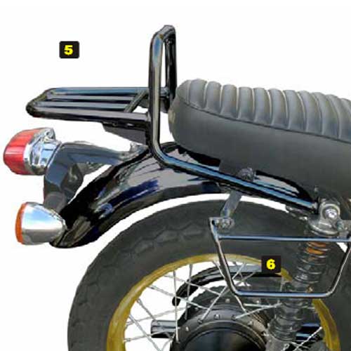 SPAAN Portaequipajes para KAWASAKI W650-W800