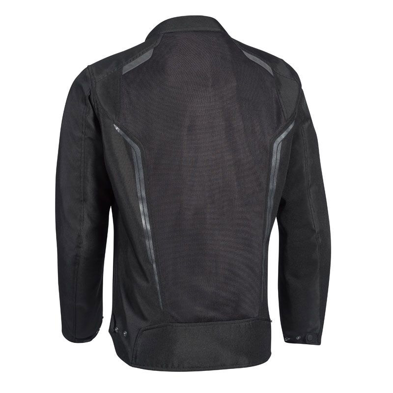 Chaqueta moto Cool Air Ixon negro talla M