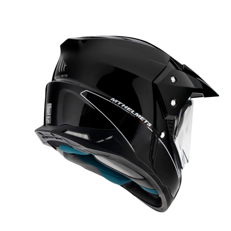 Casco Mt Synchrony Duo sport negro brillo 