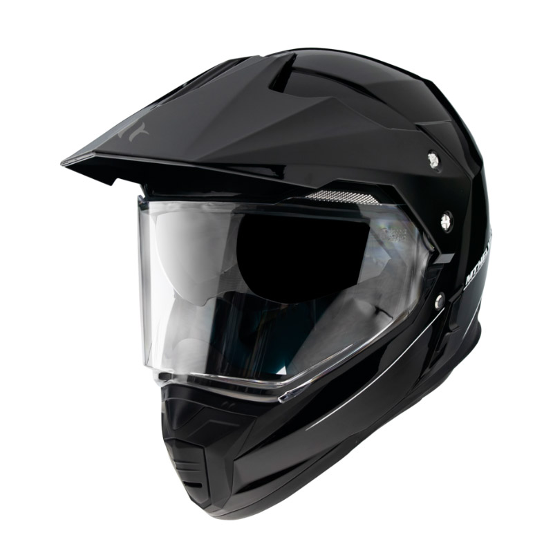 Casco Mt Synchrony Duo sport negro brillo 