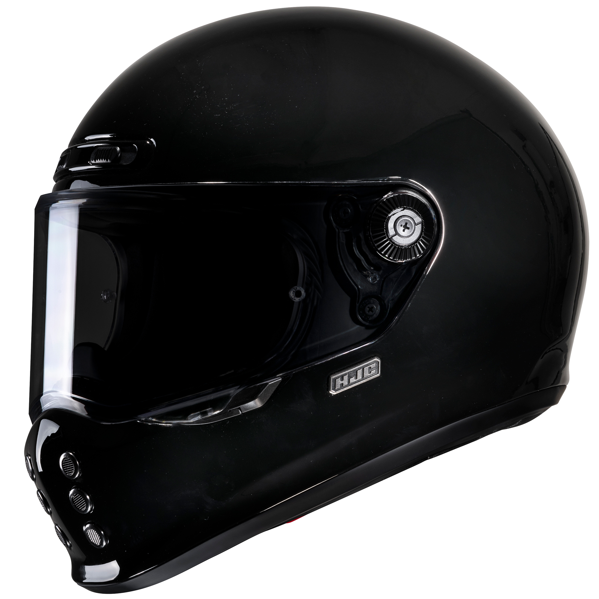 Casco HJC V10 Solid Negro Brillo