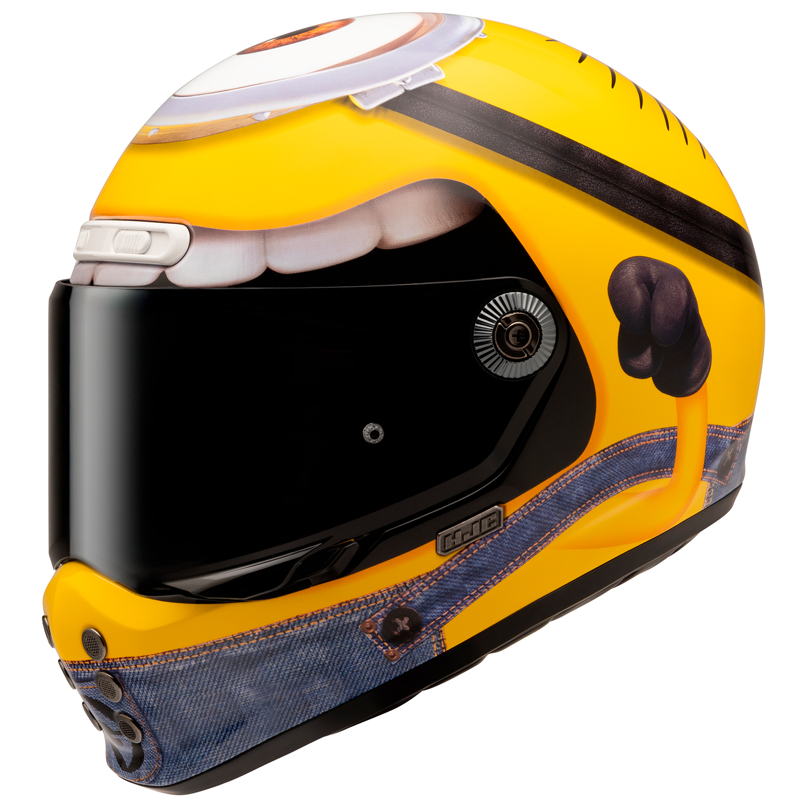 Casco HJC V10 Stuart Minions MC3
