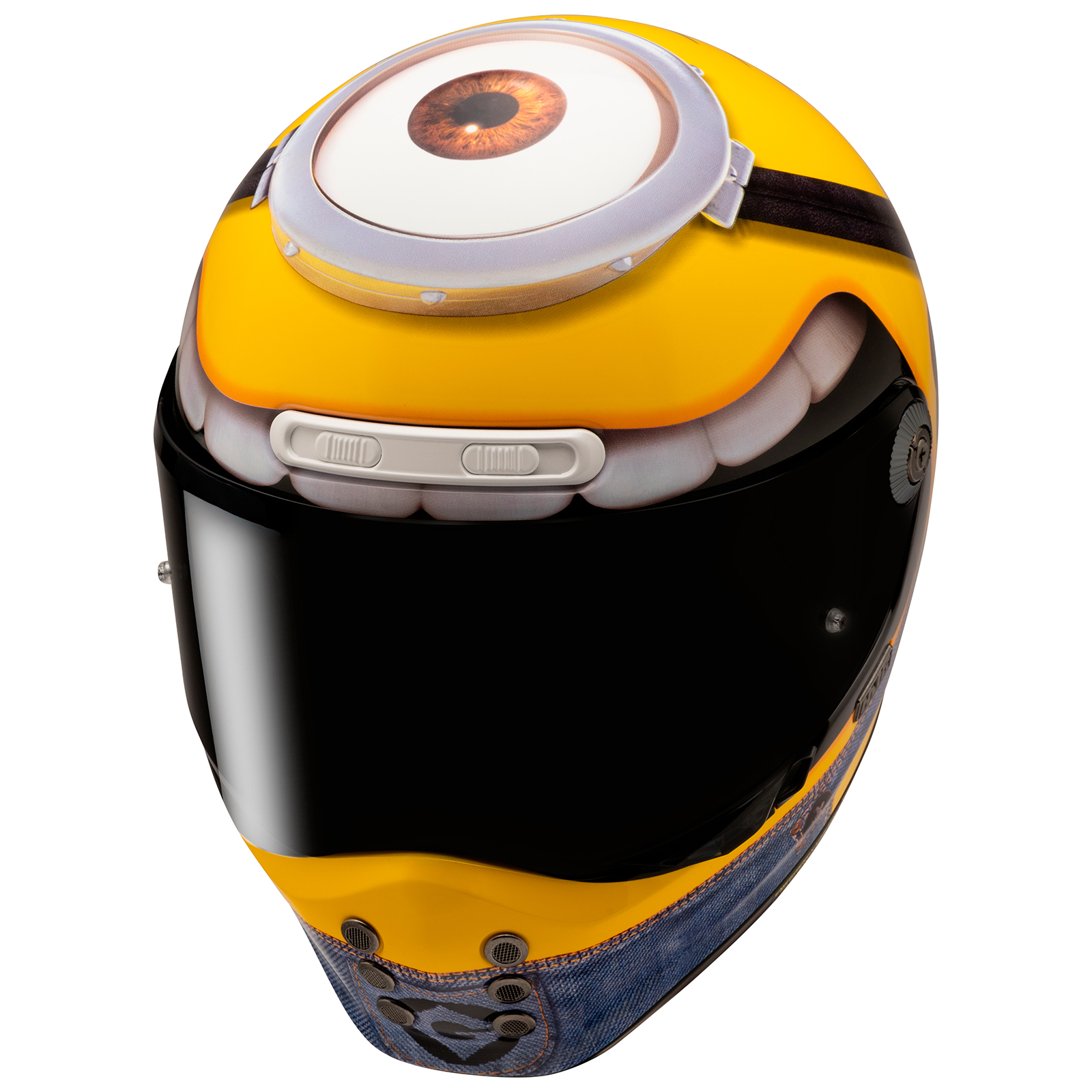 Casco HJC V10 Stuart Minions MC3