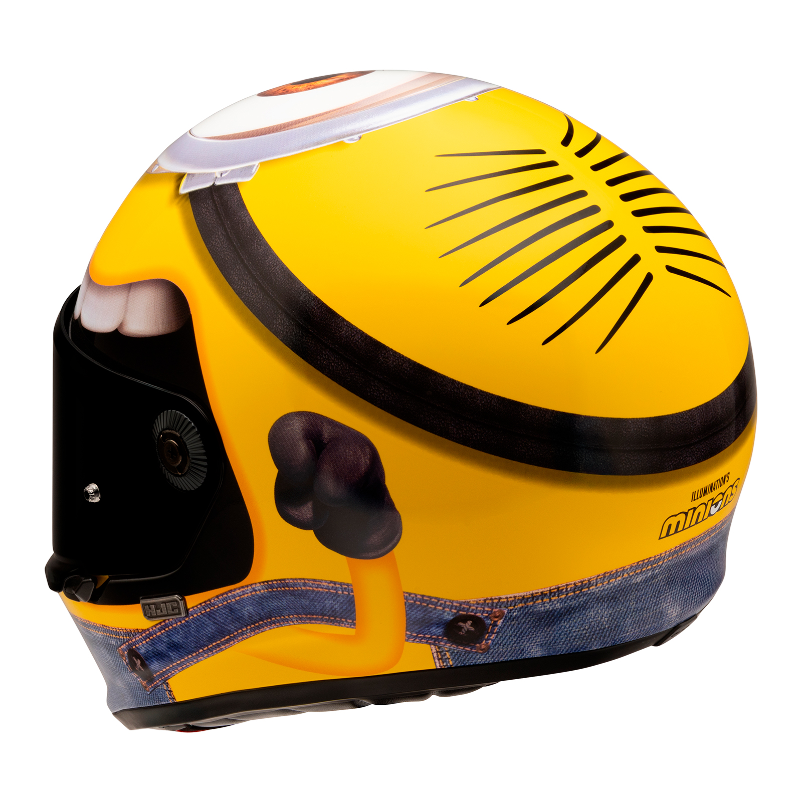 Casco HJC V10 Stuart Minions MC3