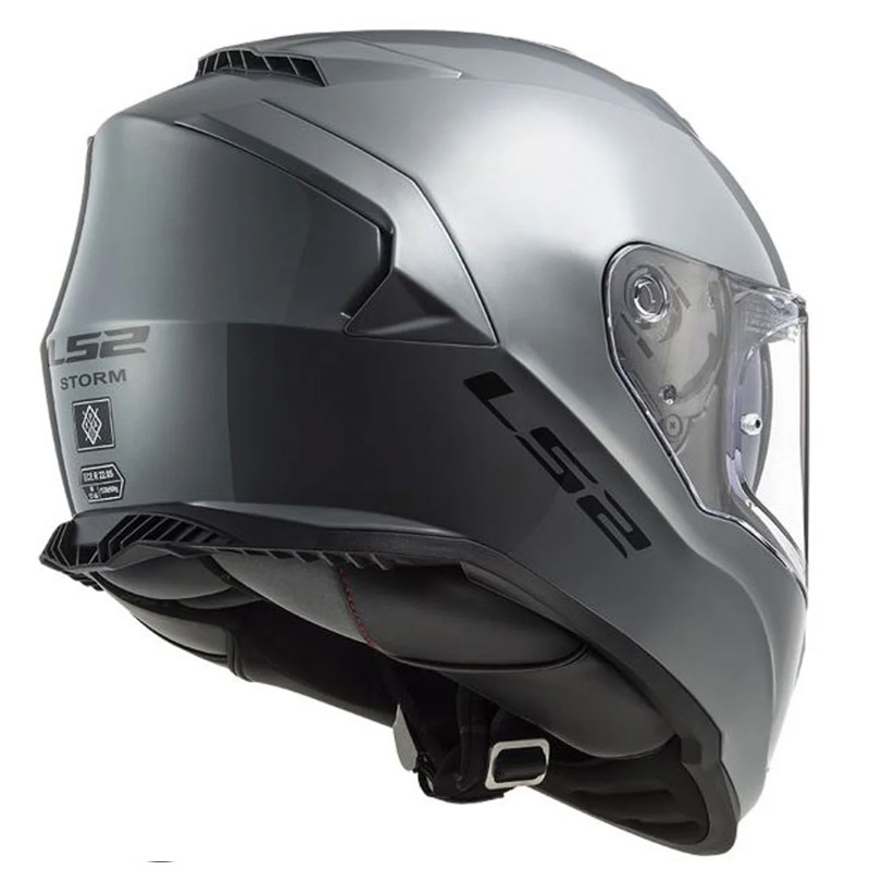 Casco LS2 Storm Solid gris S