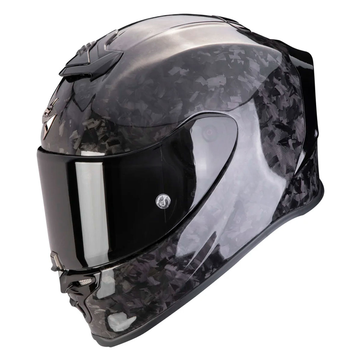 Casco moto Scorpion Exo-R1 Evo Carbon Air ONYX Negro