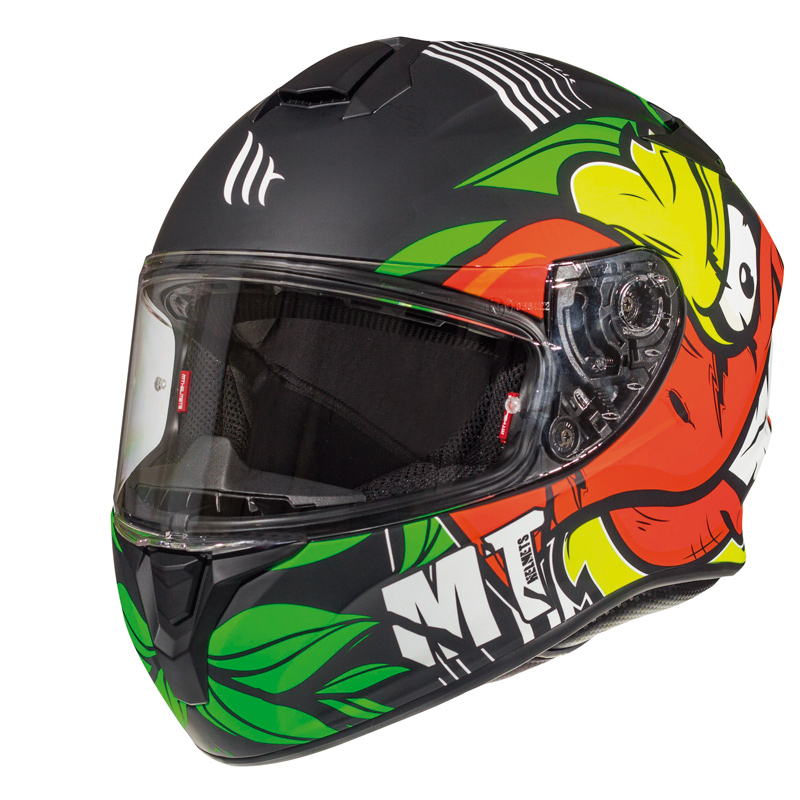 Casco Mt Targo Truck A2 Amarillo Fluor TALLA XS-XL