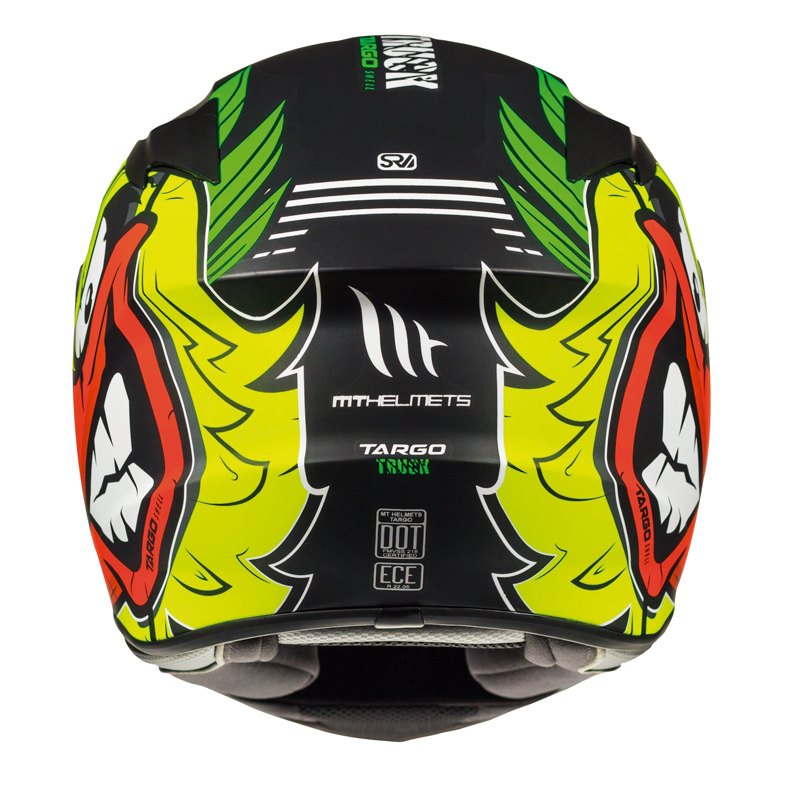 Casco Mt Targo Truck A2 Amarillo Fluor TALLA XS-XL