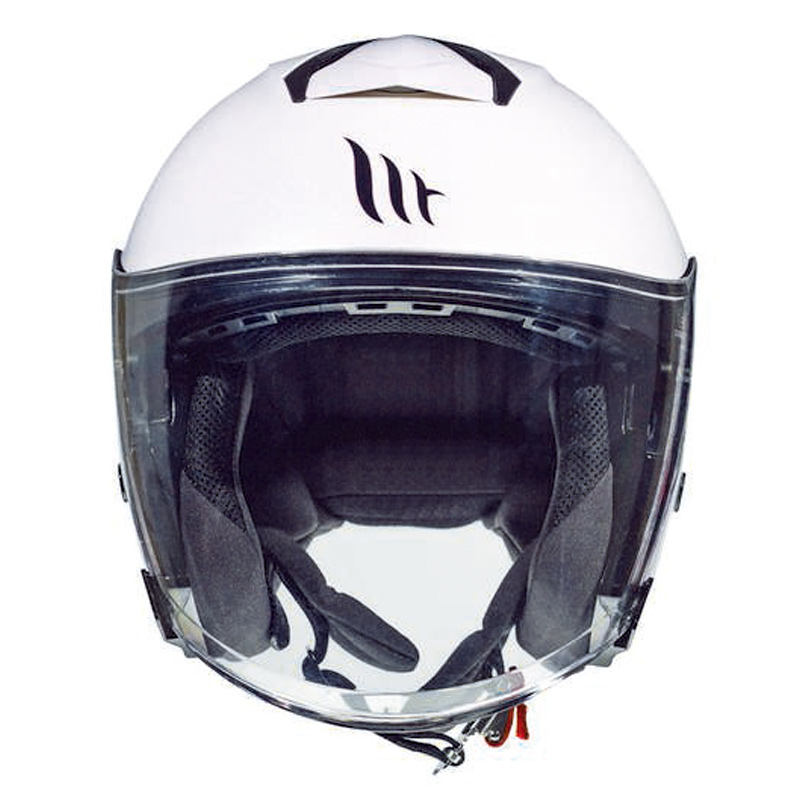 Casco Mt Thunder3 Sv Jet Solid A0 Blanco Perla