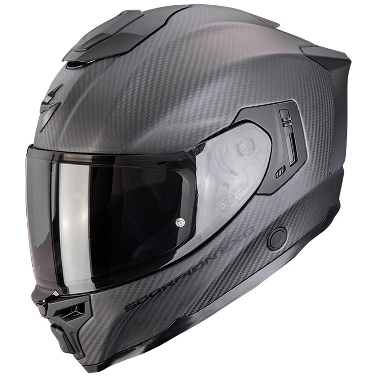 Casco moto Scorpion EXO-1500 CARBON AIR SOLID NEGRO MATE