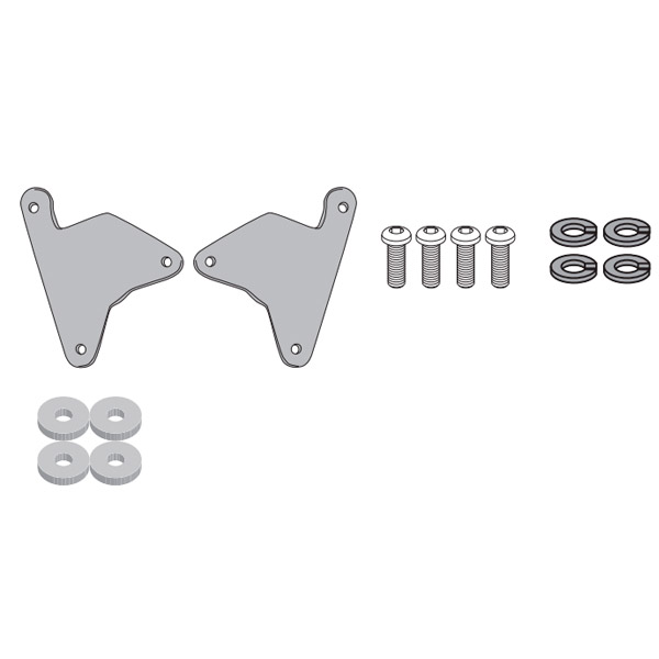 Kit instalacion soportes laterales sin el trasero Honda Africa Twin 1100 20-