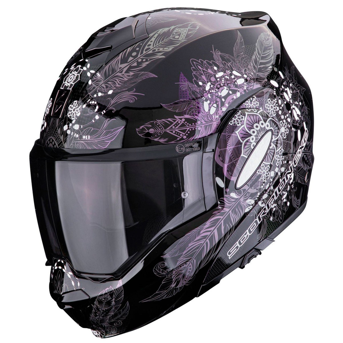 Casco moto Scorpion Exo-Tech Evo DREAM Negro Camaleon
