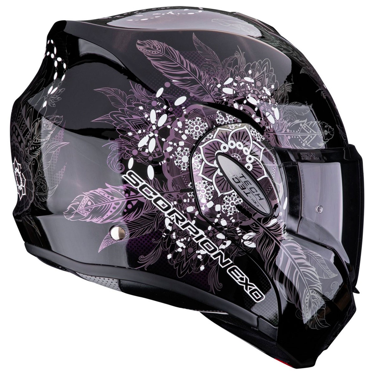 Casco moto Scorpion Exo-Tech Evo DREAM Negro Camaleon