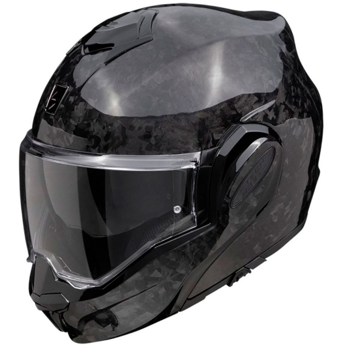 Casco moto Scorpion Exo-Tech EVO Carbon ONYX SOLID Negro