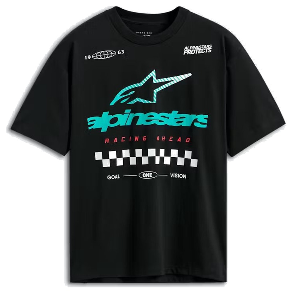 Camiseta Alpinestars Aplomb Oversized CSF Negro