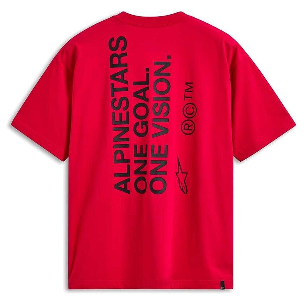 Camiseta Alpinestars One Oversized CSF Rojo