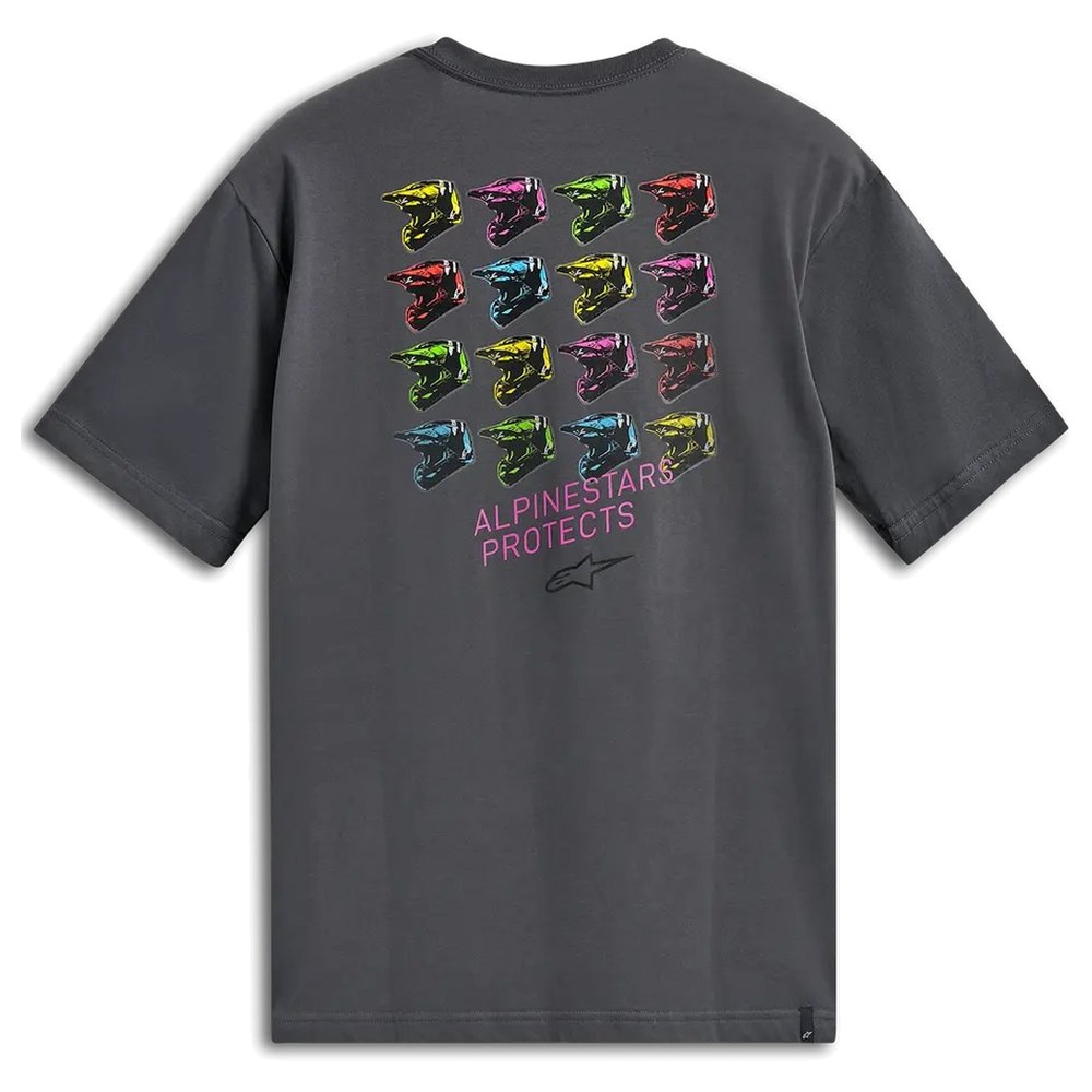 Camiseta Alpinestars Pop Helmet CSF Gris