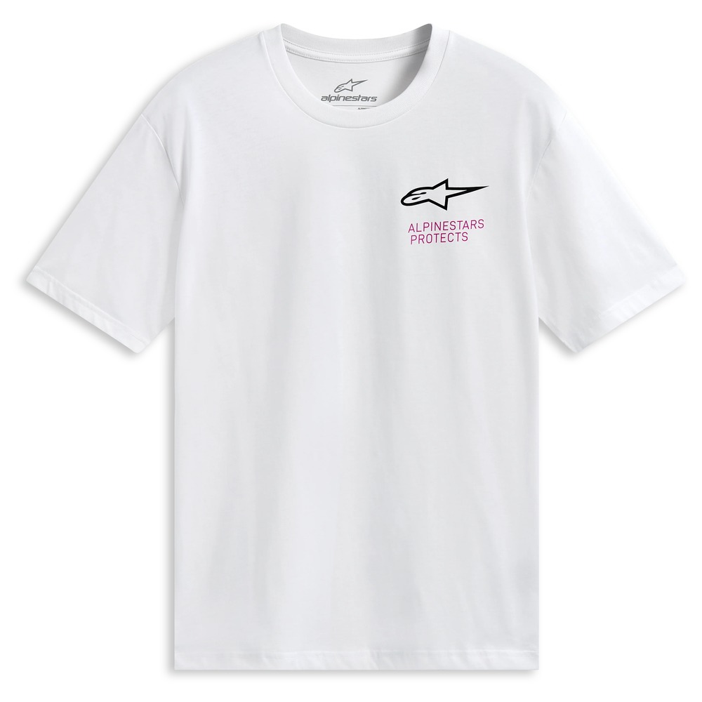 Camiseta Alpinestars Pop Helmet CSF Blanco