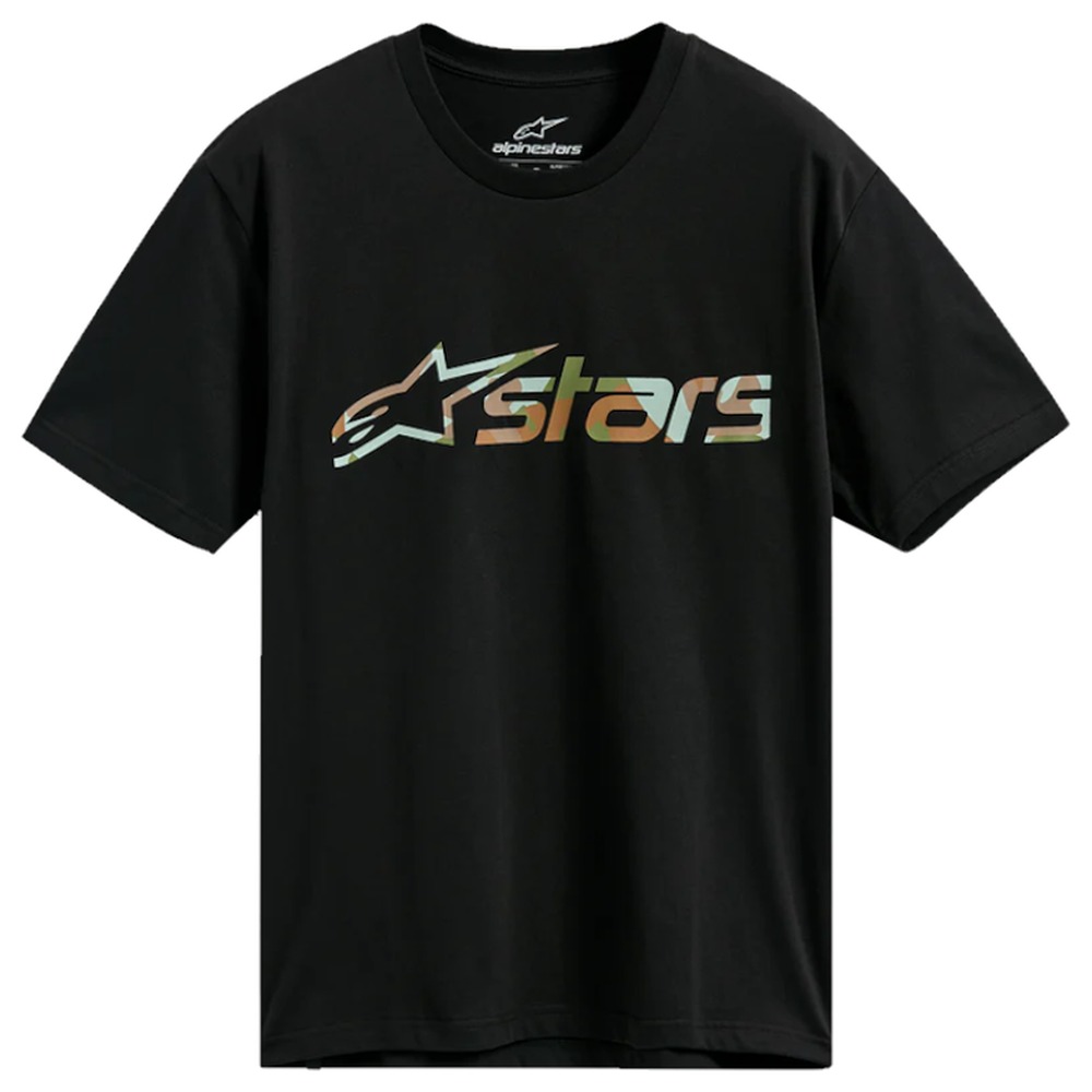 Camiseta Alpinestars Verdure Camo CSF Negro