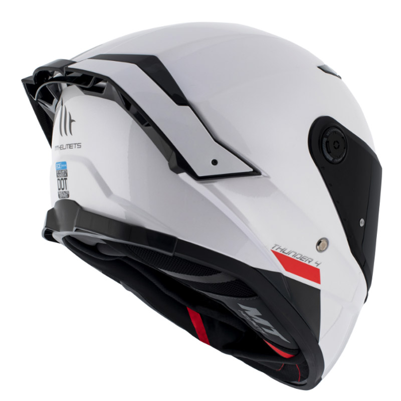 Casco Mt Thunder 4 SV A0 Solid blanco