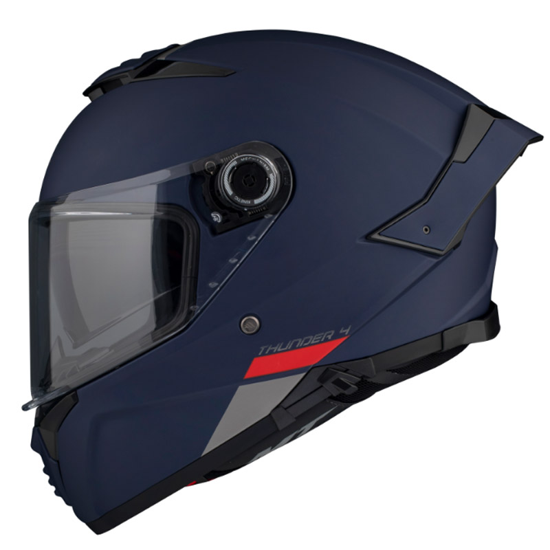 Casco Mt Thunder 4 SV A7 azul mate