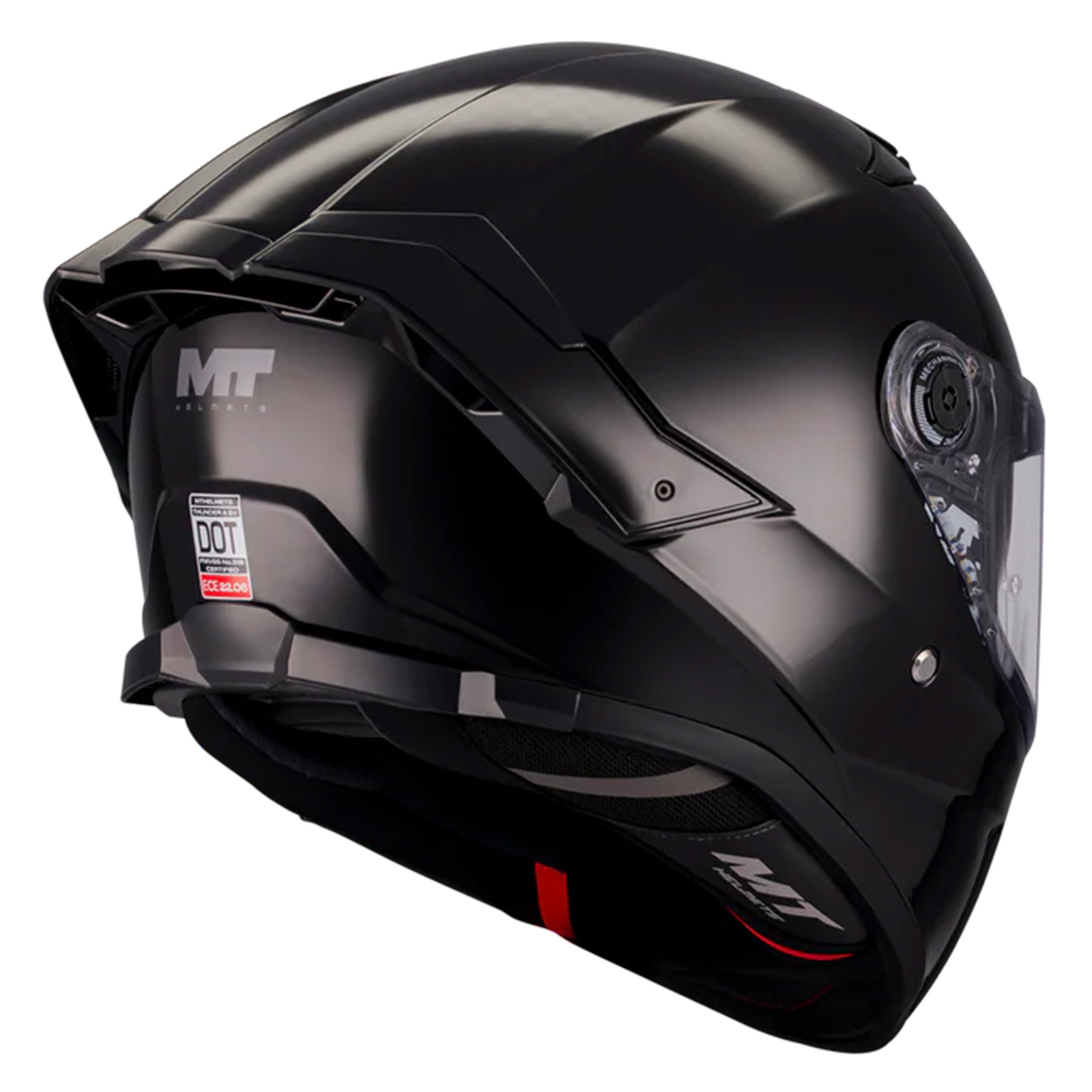 Casco MT Thunder 4 SV Pure A1 / Negro Brillo