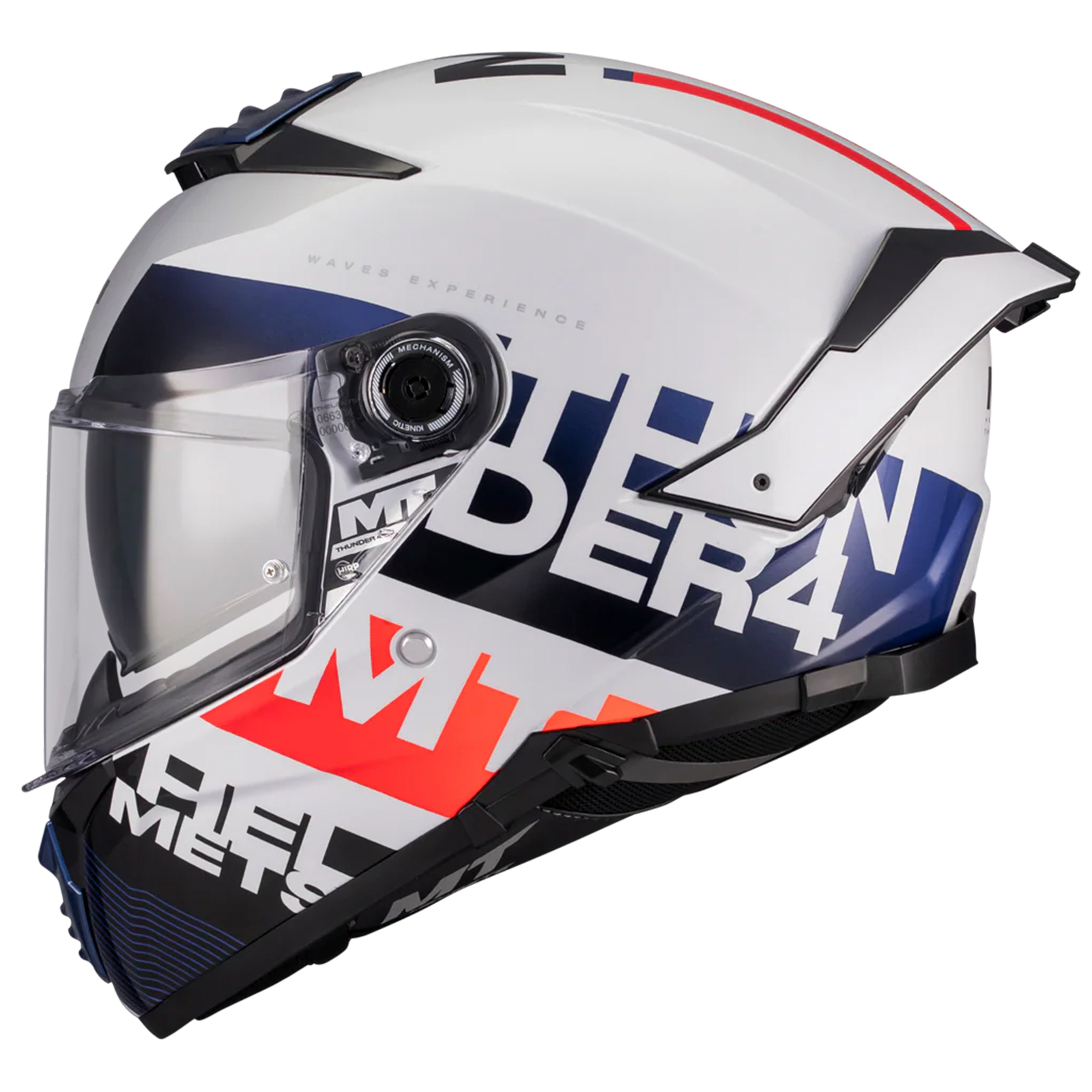 Casco MT Thunder 4 SV Waves A17