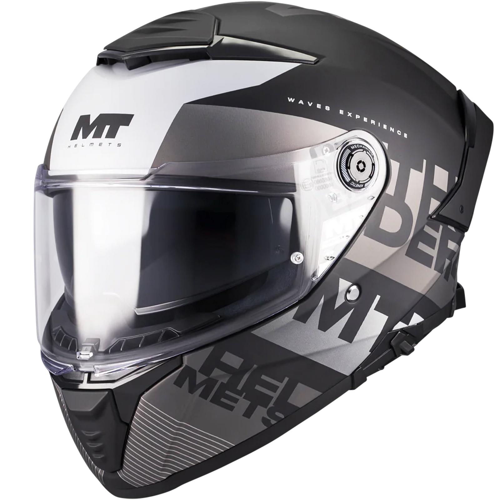 Casco MT Thunder 4 SV Waves B2 / Mate