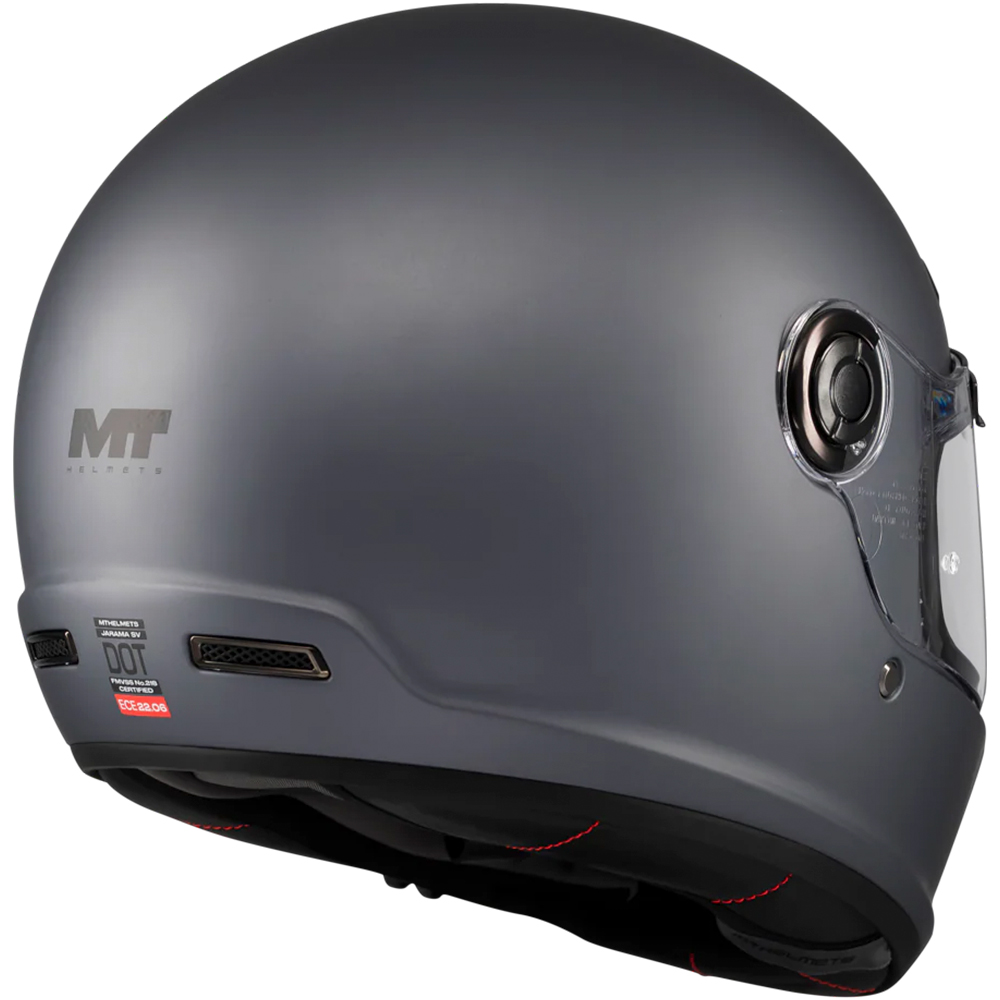 Casco MT Jarama SV Pure A2 Gris Mate