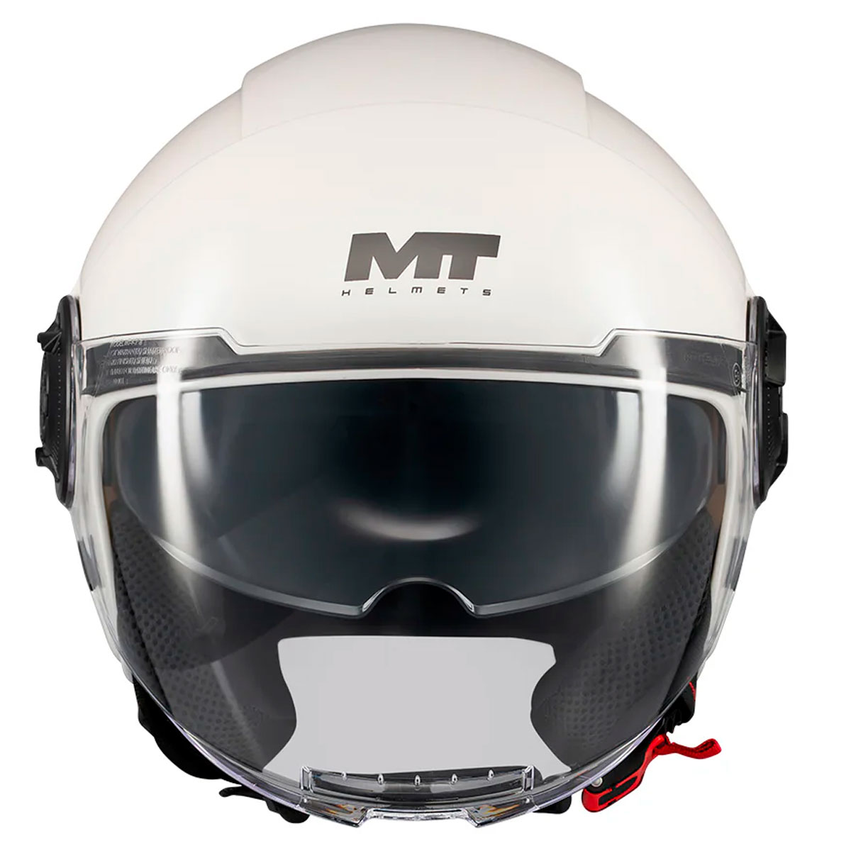 Casco MT VIALE SV S PURE A0 Blanco Brillo