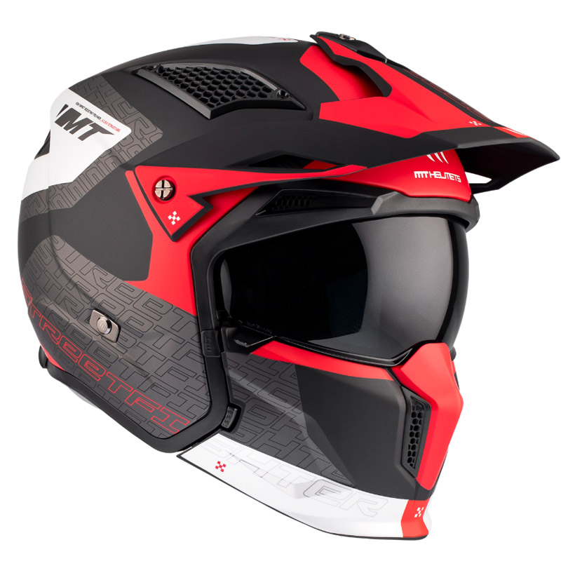 Casco Mt Streetfighter Totem B15 mate