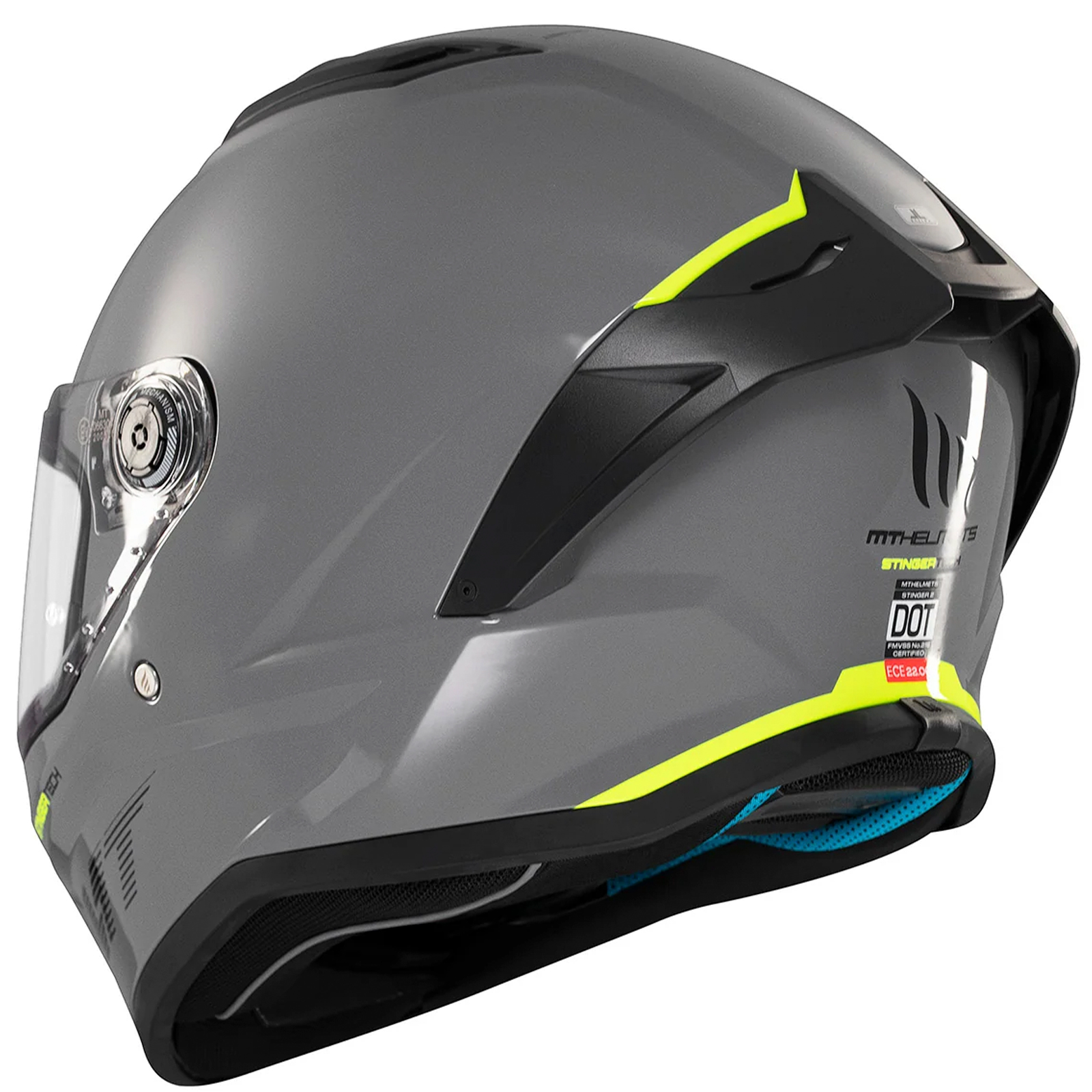 Casco MT Stinger 2 Solid A12 brillo